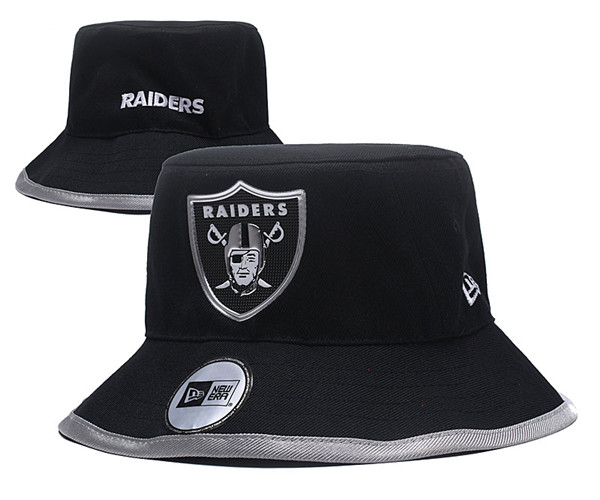 Las Vegas Raiders Stitched Bucket Hats 0125